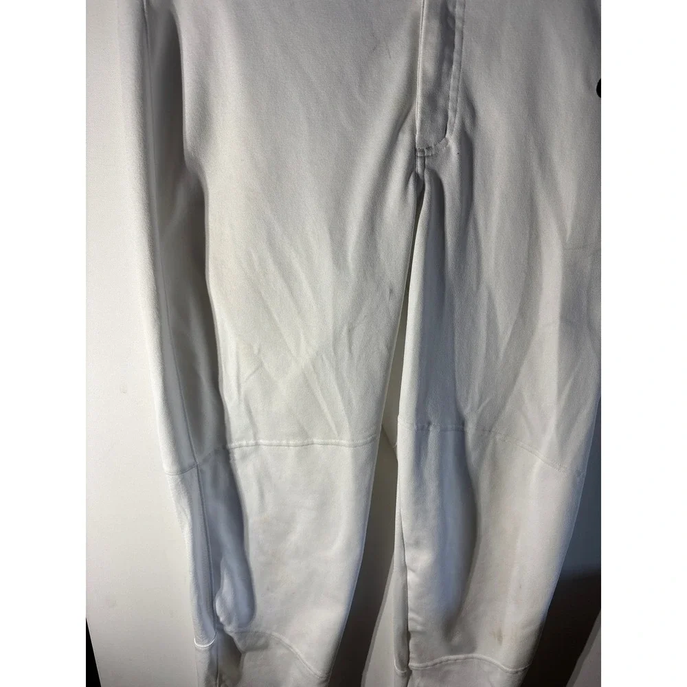Nike men's /boys Baseball Pants White Athletic Performance team‎ game worn